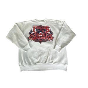 Vintage 1994 Cleveland Indians MLB Sweatshirt Size XL Made In USA